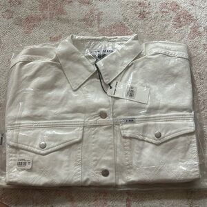 BRAND NEW staud the biggest jean jacket